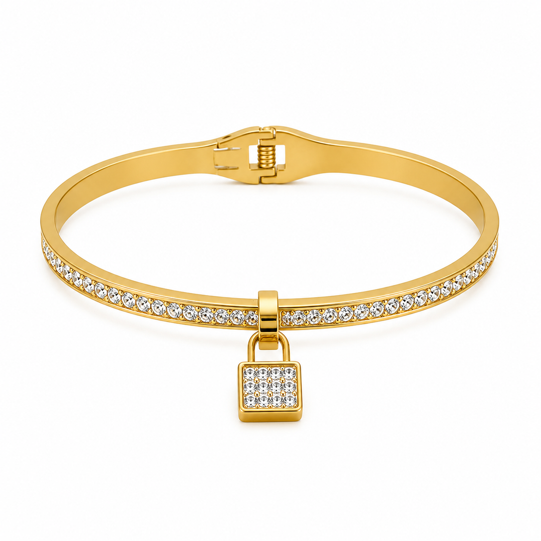 Luxe Lock Bracelet - Gold