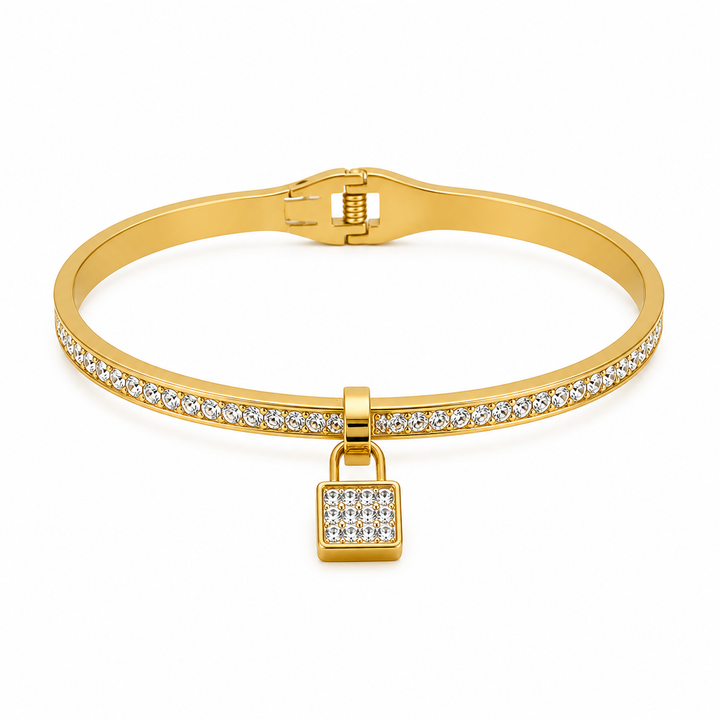 Luxe Lock Bracelet - Gold