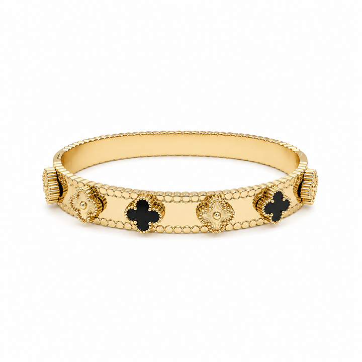 Clover Luxe Bracelet - Black