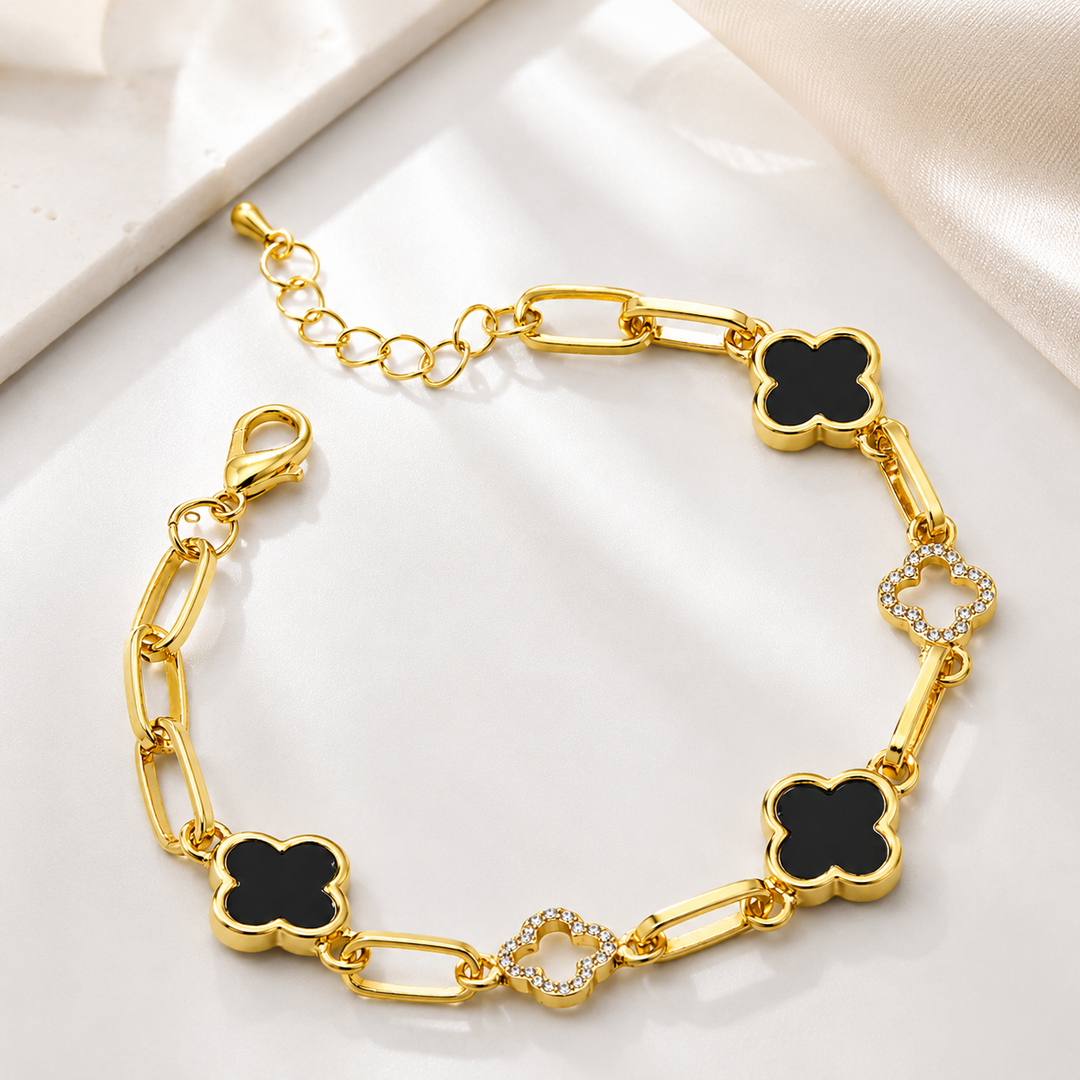 Raven Clover Luxe Bracelet