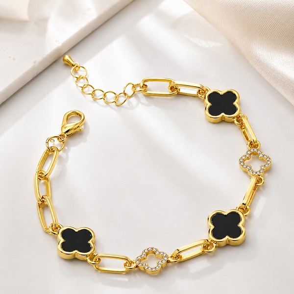 Raven Clover Luxe Bracelet