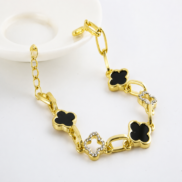 Raven Clover Luxe Bracelet