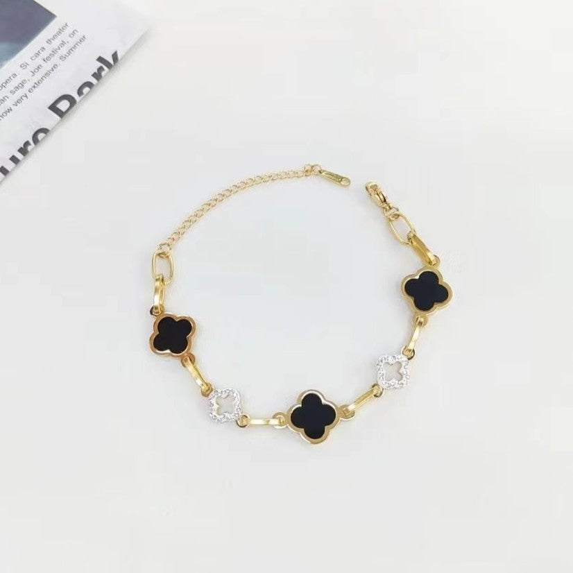 Raven Clover Luxe Bracelet