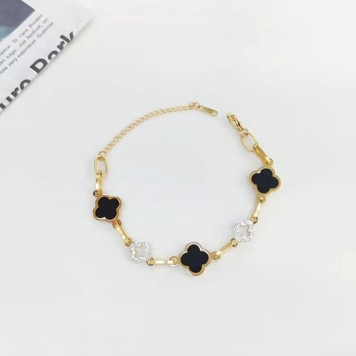 Raven Clover Luxe Bracelet