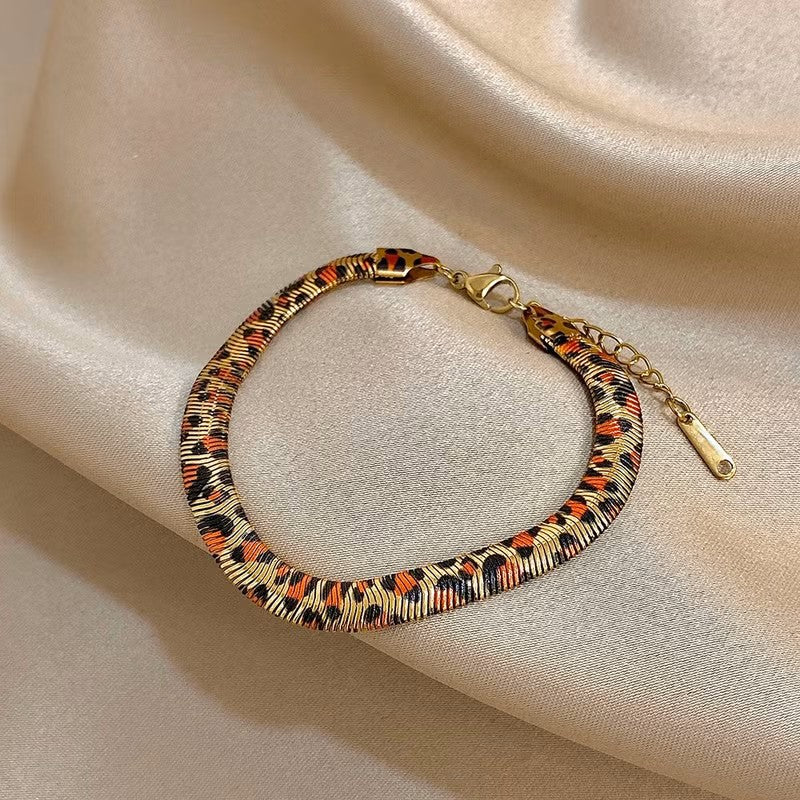 Anaconda Statement Bracelet