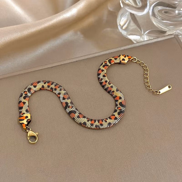 Anaconda Statement Bracelet