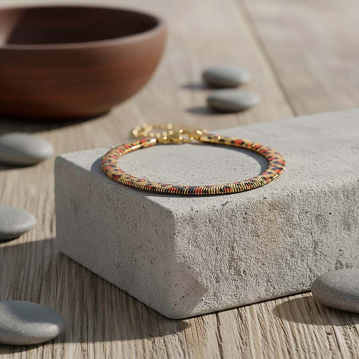 Anaconda Statement Bracelet