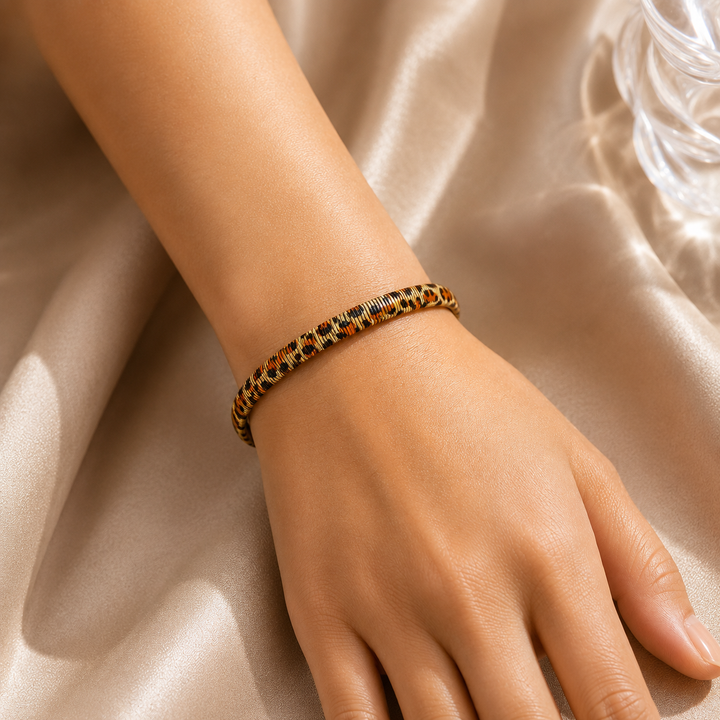 Anaconda Statement Bracelet