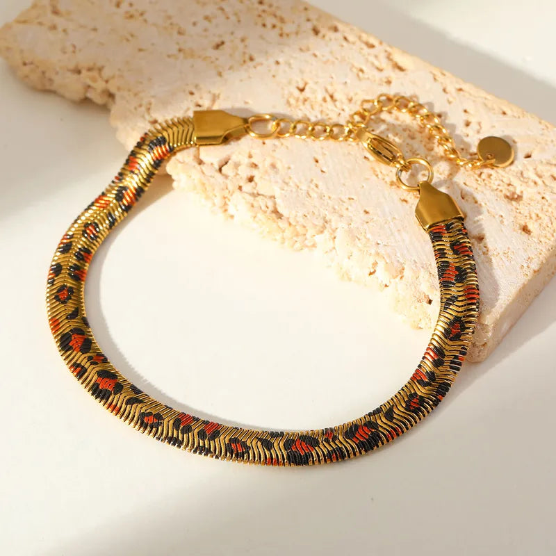 Anaconda Statement Bracelet