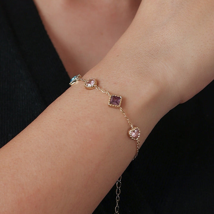 Candy Gem Bracelet