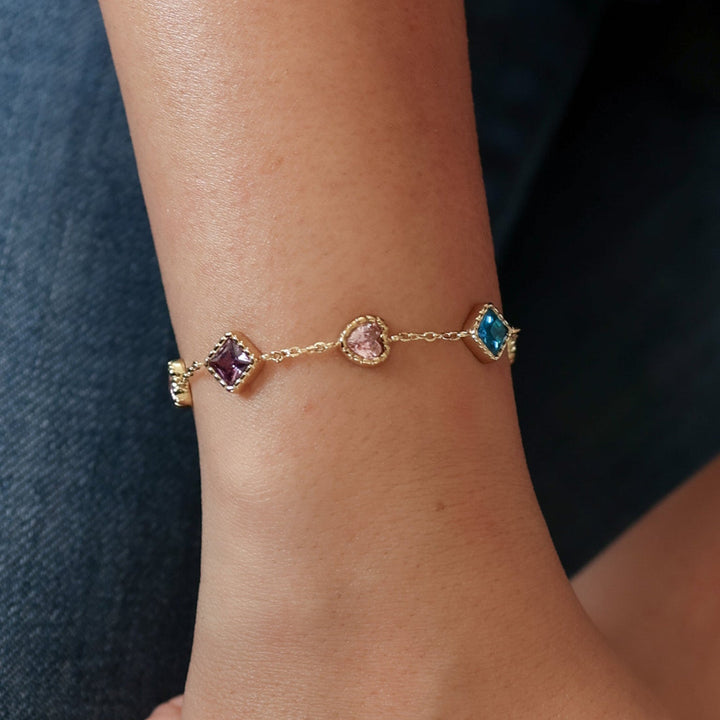 Candy Gem Bracelet