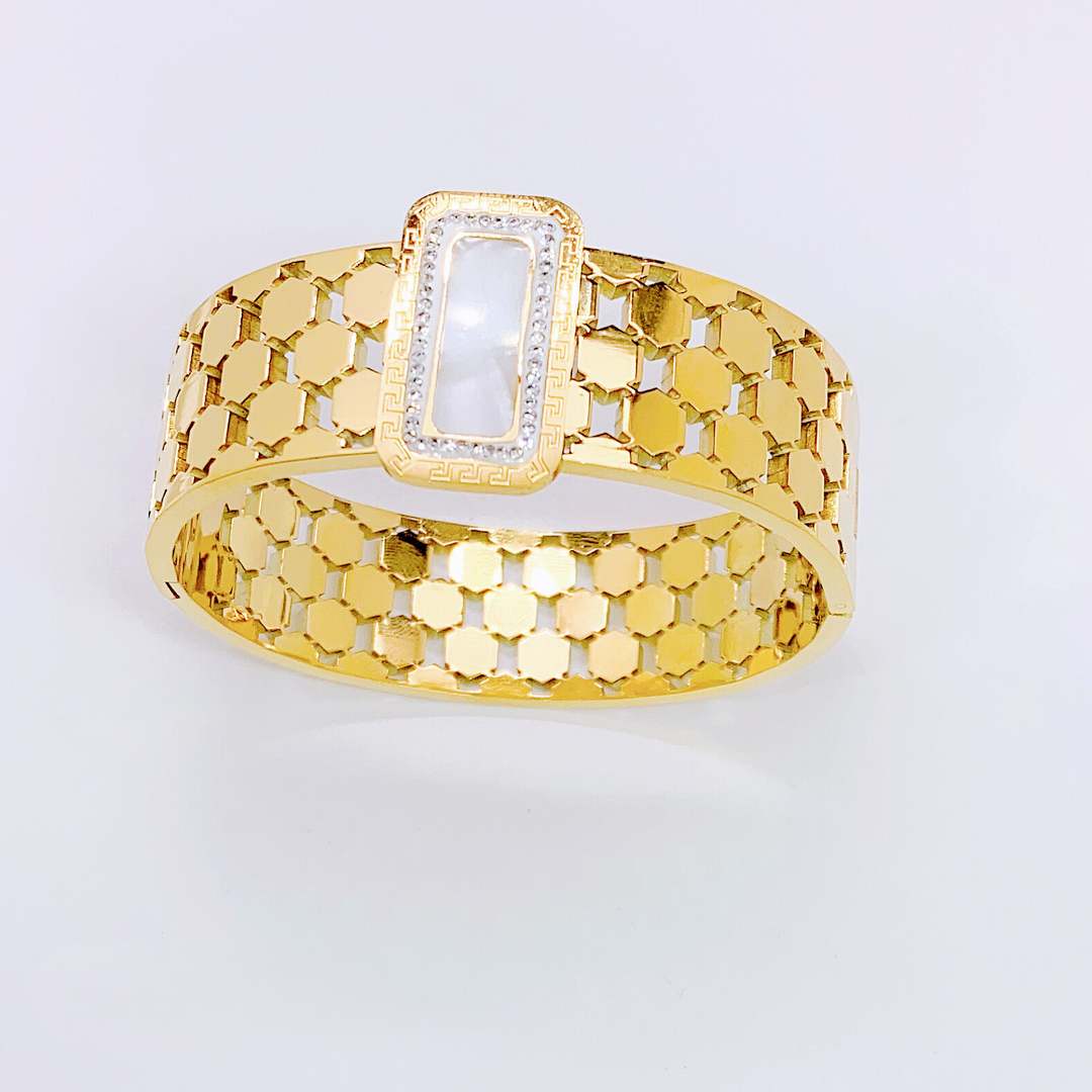 Golden Hive Luxe Cuff Bracelet