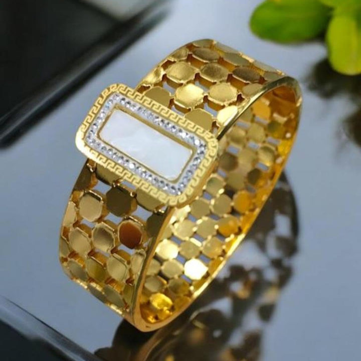 Golden Hive Luxe Cuff Bracelet