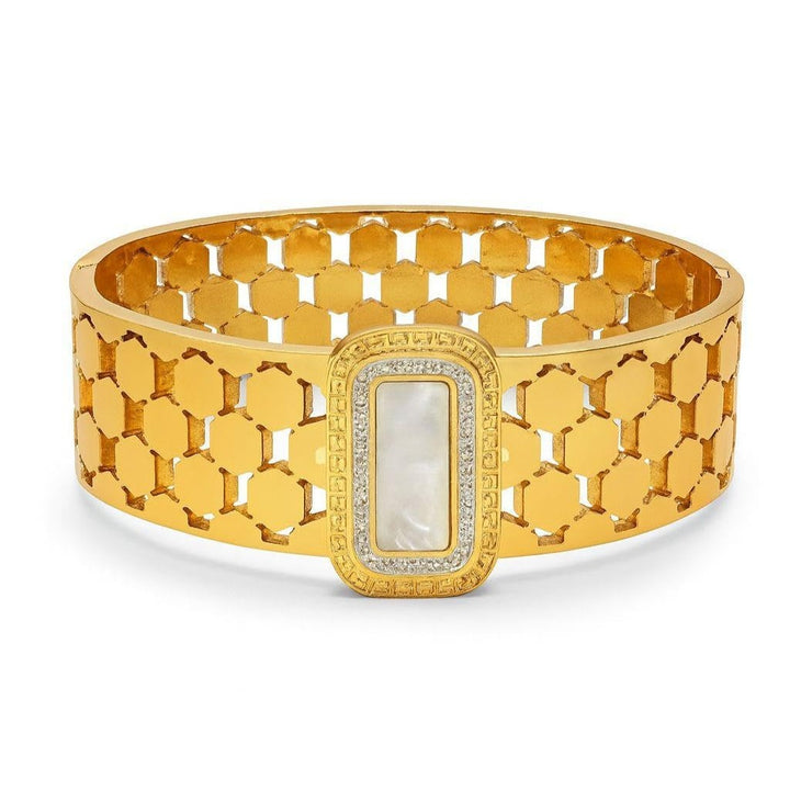 Golden Hive Luxe Cuff Bracelet