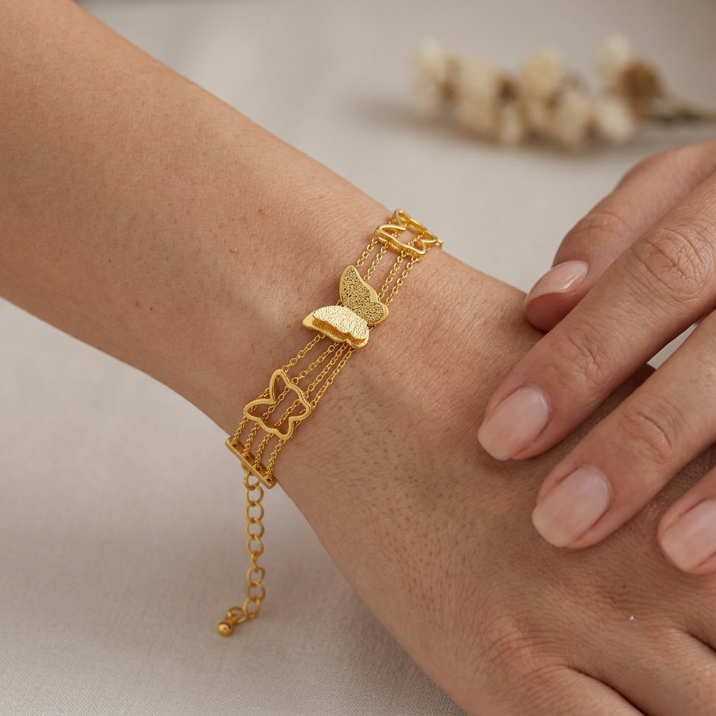Butterfly Blitz Chain Bracelet