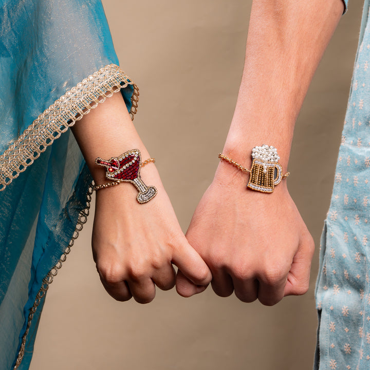 Brew and Mocktail Rakhi for Bhaiya and Bhabhi