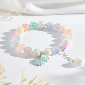 Seashell Charm Bracelet - Multicolor