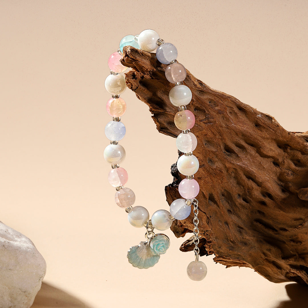 Seashell Charm Bracelet - Multicolor