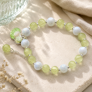 Seashell Charm Bracelet - Yellow