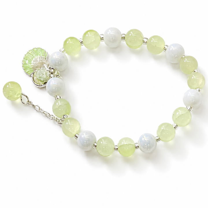 Seashell Charm Bracelet - Yellow