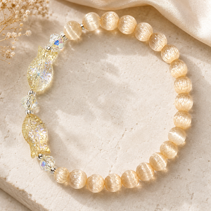 Neon Tetra Minimal Bracelet - Brown