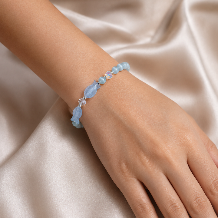 Neon Tetra Minimal Bracelet - Blue