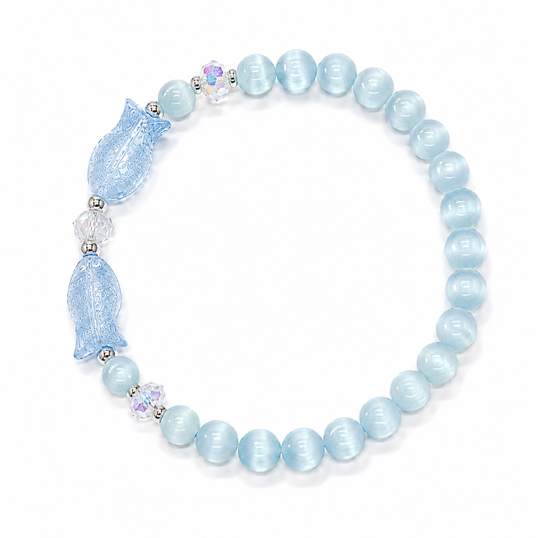 Neon Tetra Minimal Bracelet - Blue