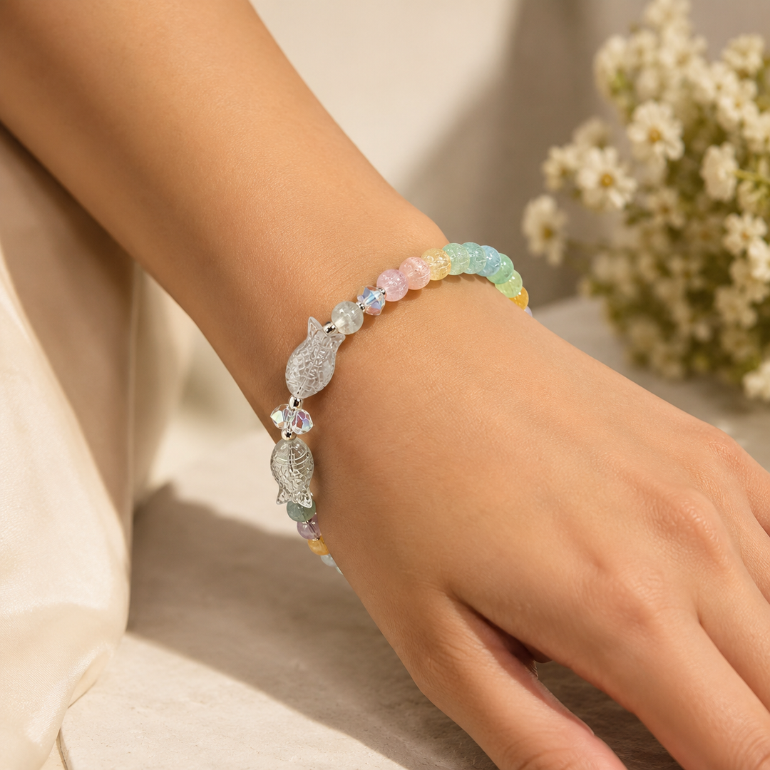 Neon Tetra Minimal Bracelet - Multicolor