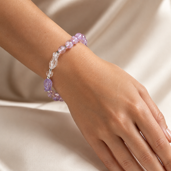 Neon Tetra Minimal Bracelet - Purple