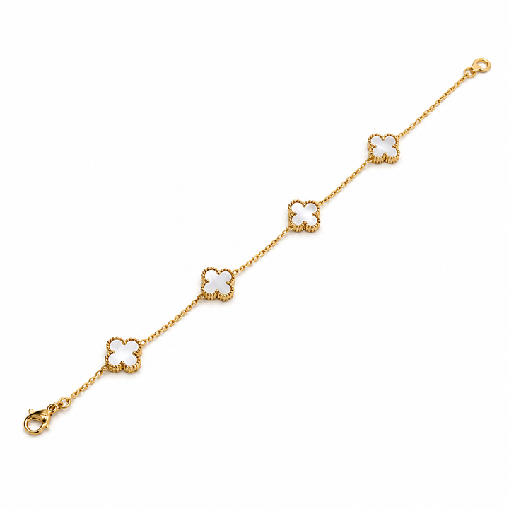 Elysian Clover Link Bracelet