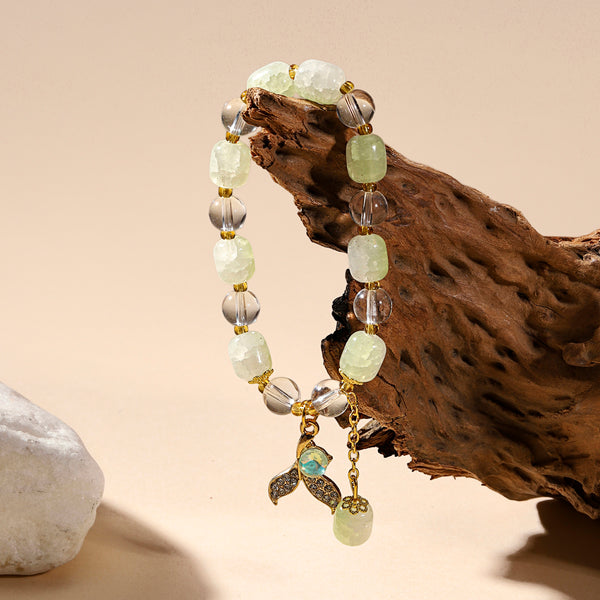 Pastel Mermaid Tail Charm Bracelet - Light Green