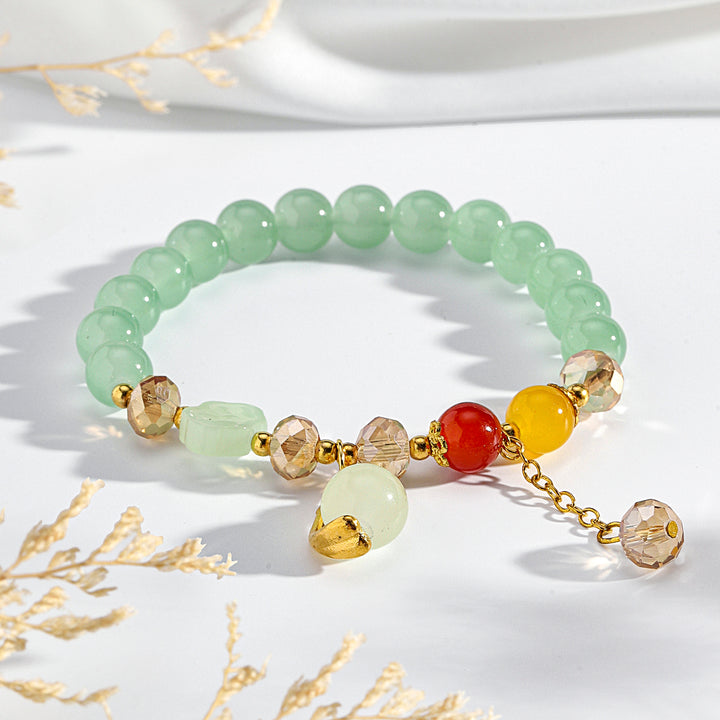 Verdelle Charm Bead Bracelet