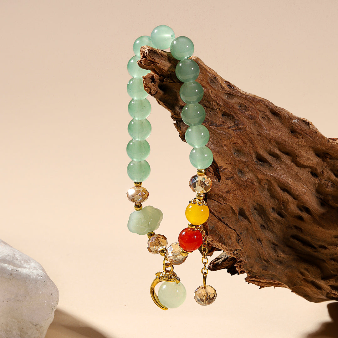 Verdelle Charm Bead Bracelet