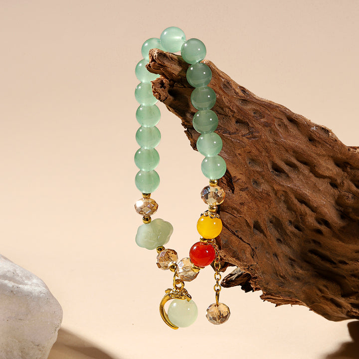 Verdelle Charm Bead Bracelet