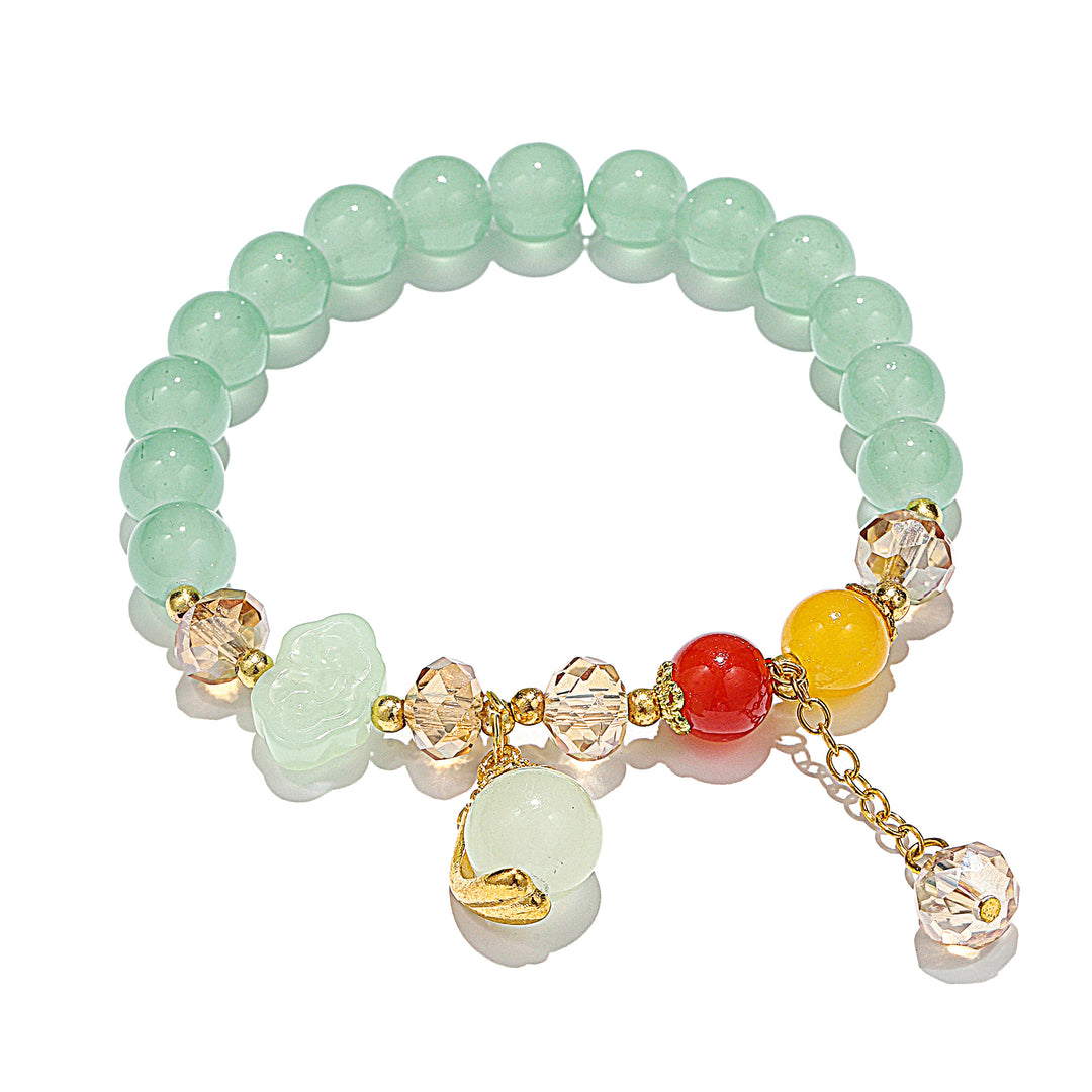 Verdelle Charm Bead Bracelet