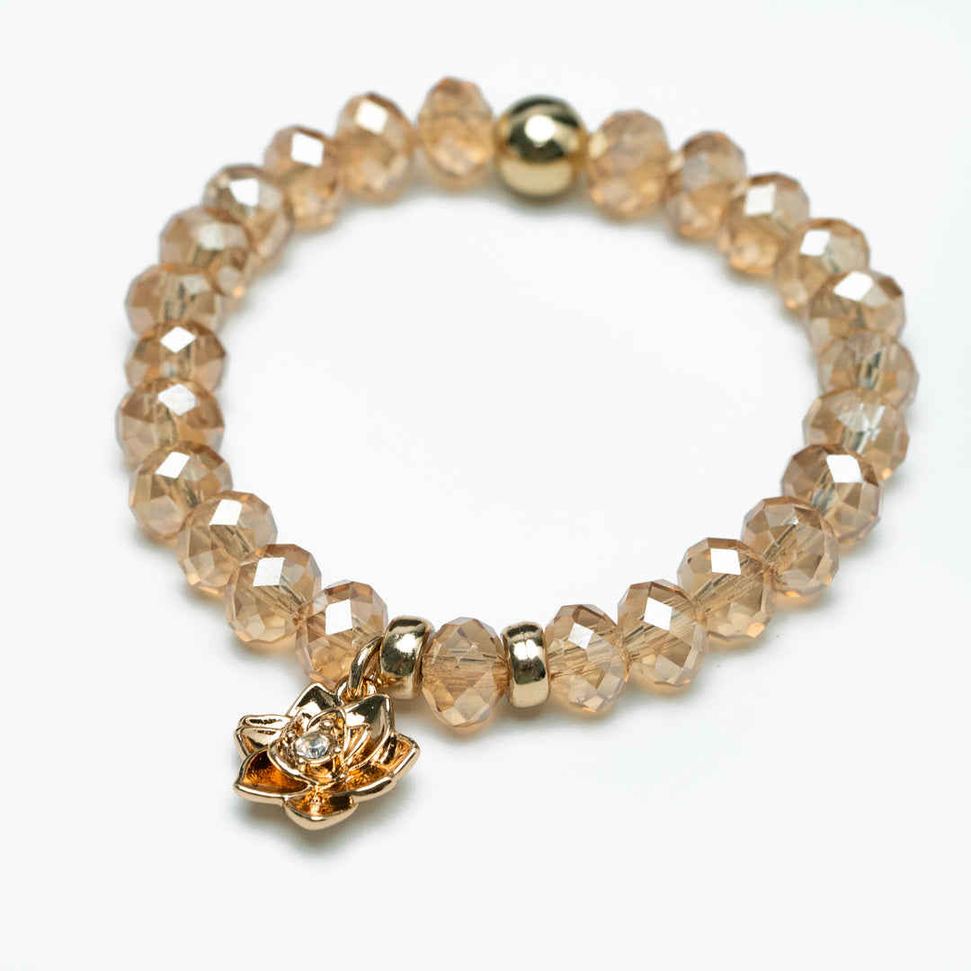 Ivory Bloom Lotus Bracelet