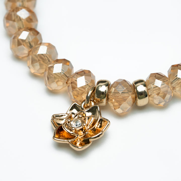 Ivory Bloom Lotus Bracelet