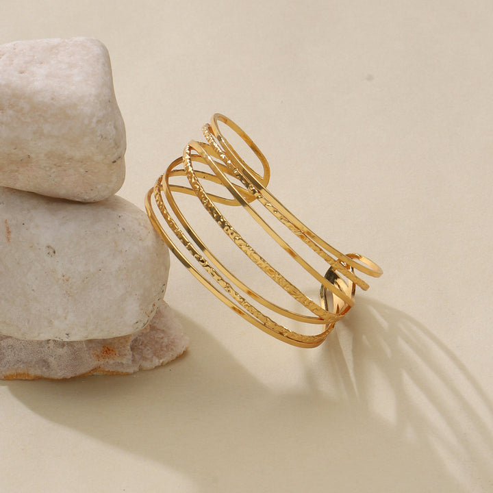 Aurelia Layered Wire Cuff