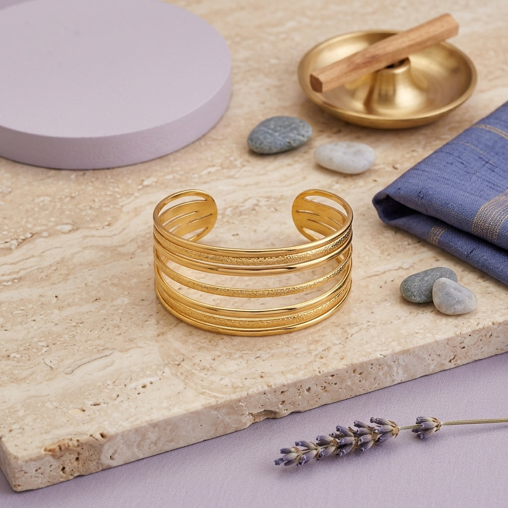 Aurelia Layered Wire Cuff