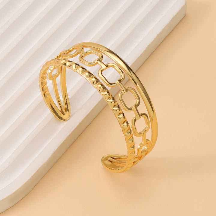 Liora Link Layered Cuff