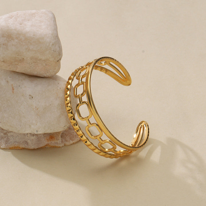 Liora Link Layered Cuff