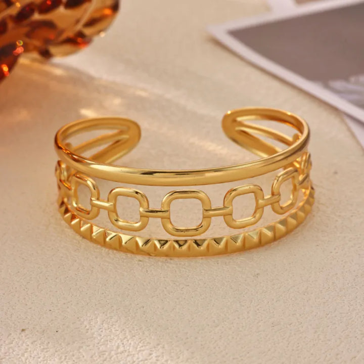 Liora Link Layered Cuff