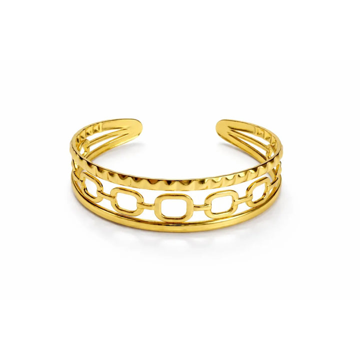 Liora Link Layered Cuff