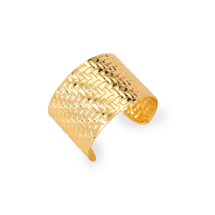 Siena Weave Woven Texture Cuff