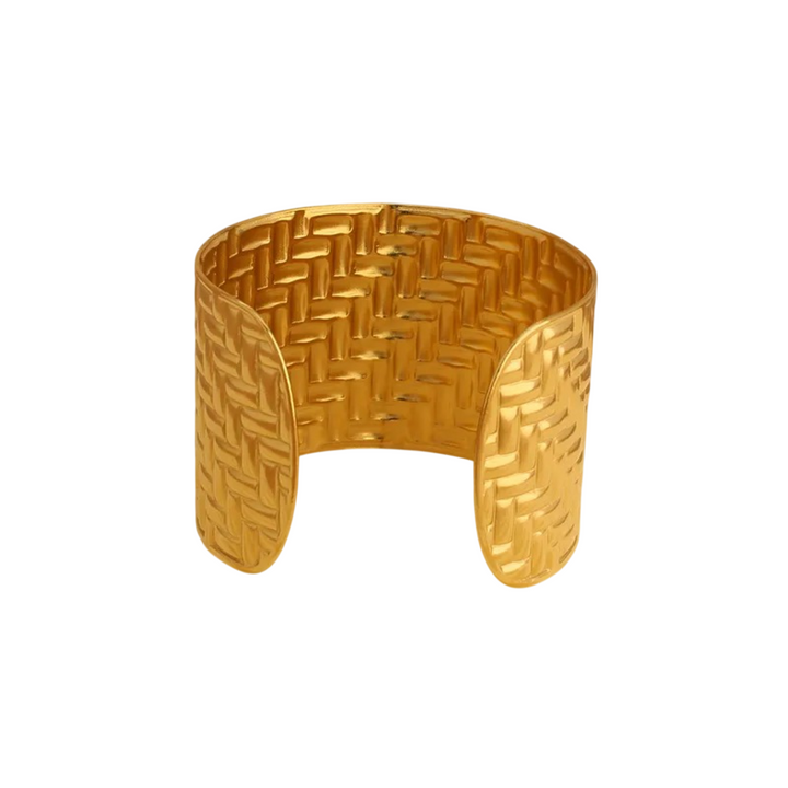 Siena Weave Woven Texture Cuff