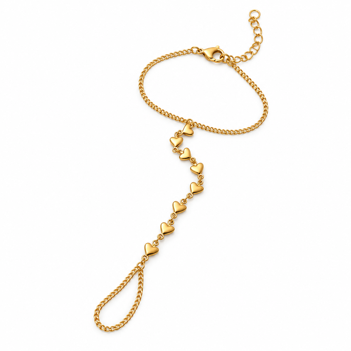 Heartlink Hand Chain