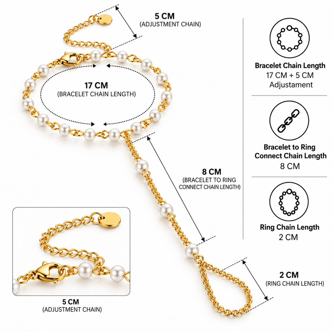 Pearlglow Hand Chain
