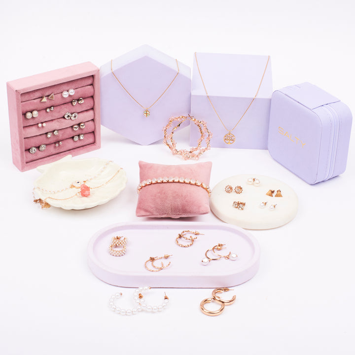 Set of 20 Extravagant Jewellery Combo for 1899 with a Free Jewellery Organiser