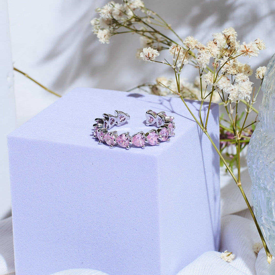 Baguette Heart Ring - Salty Accessories