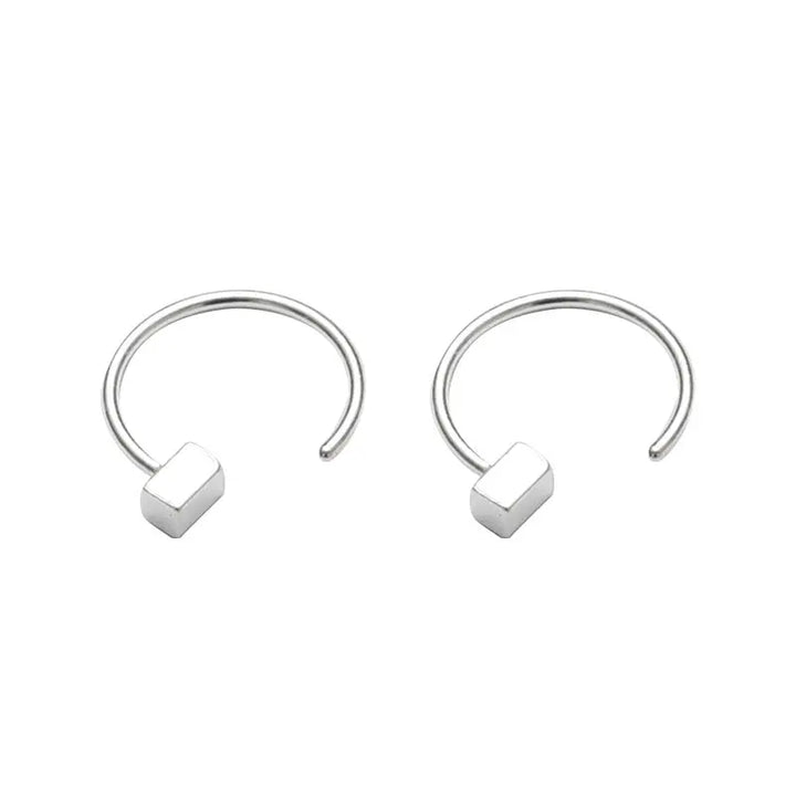 Bare Essentials Silver Earrings - Salty Accessories
